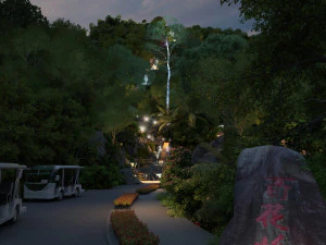 scenic area 3D Model