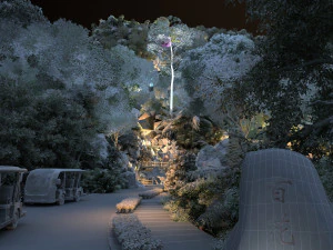 scenic area 3D Model
