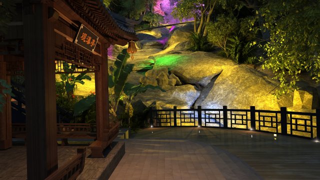 scenic area Modelo 3D .c4d .max .obj .3ds .fbx .stl .blend 