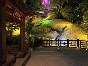 zona panoramica Modello 3D