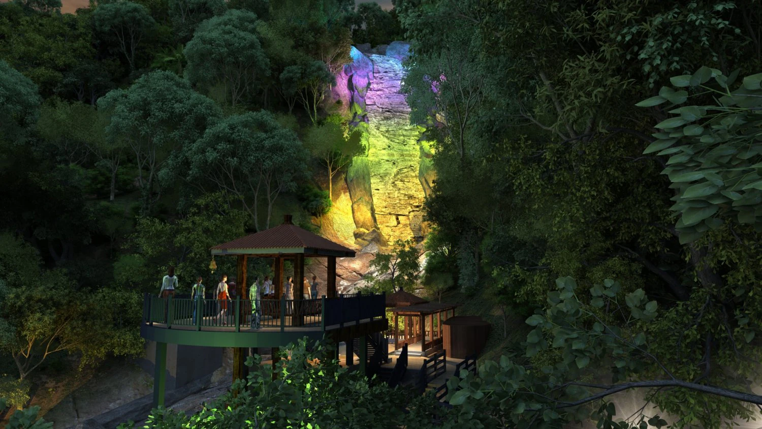 scenic area 3D Model .c4d .max .obj .3ds .fbx .stl .blend