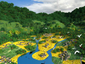 &aacute;rea esc&eacute;nica Modelo 3D