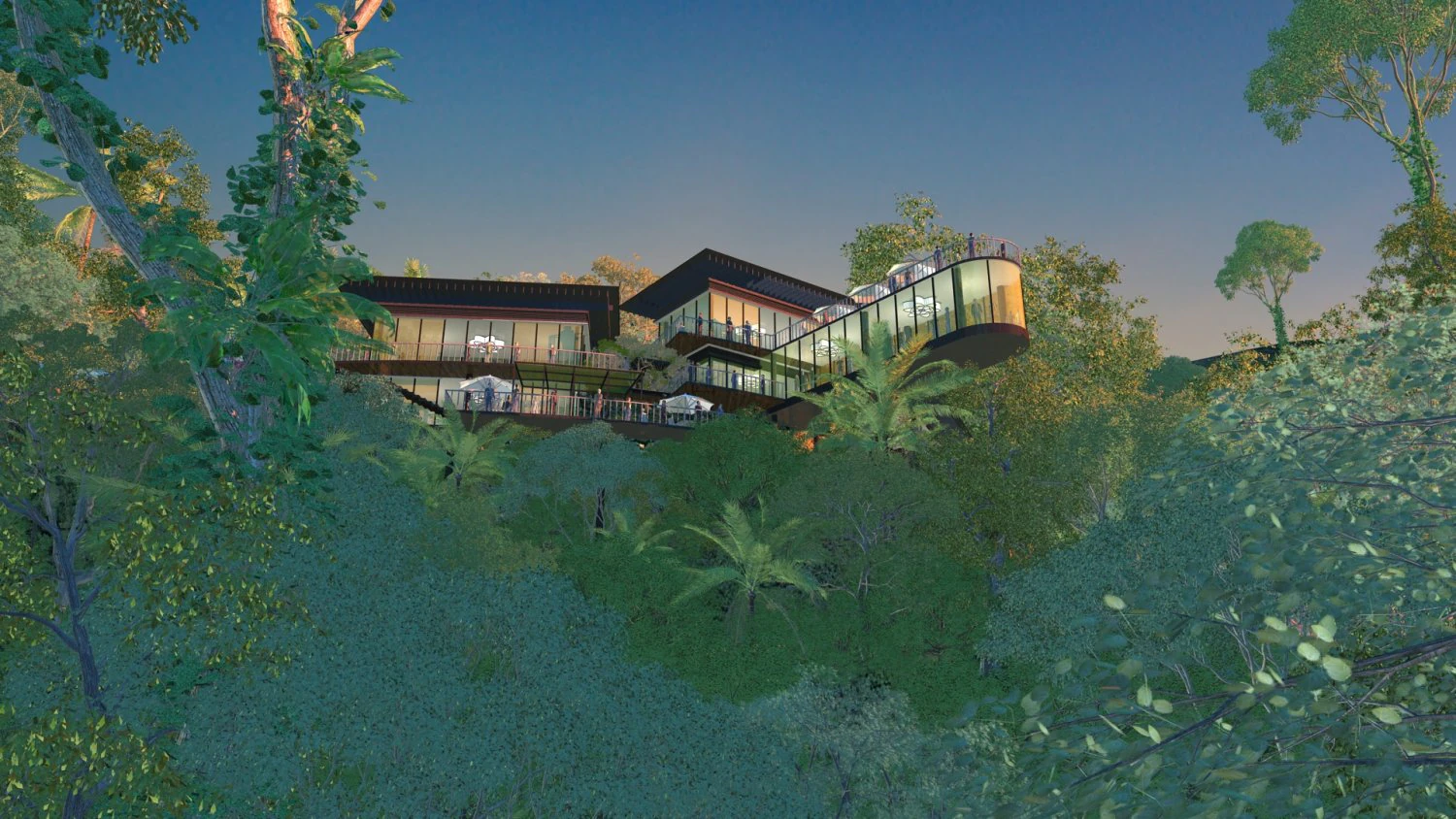 schilderachtig gebied 3D Model .c4d .max .obj .3ds .fbx .stl .blend 