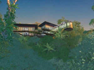 zona panoramica Modello 3D