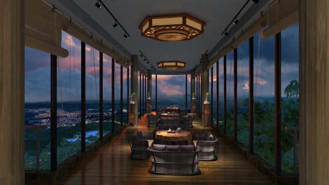 scenic area 3D 모델 .c4d .max .obj .3ds .fbx .stl .blend 