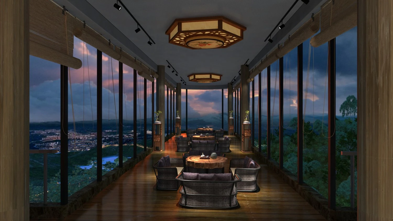 scenic area 3D Model .c4d .max .obj .3ds .fbx .stl .blend 