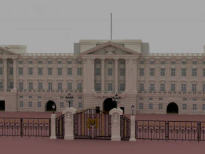 buckingham palace 3D Model