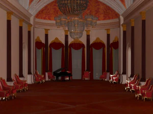 buckingham palace 3D Model