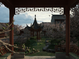 garden 3D Модель
