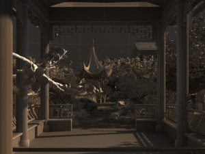 garden 3D 모델