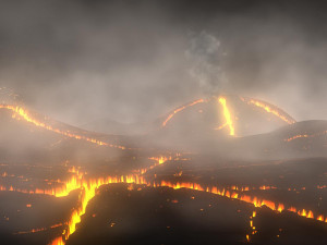 volcanic 3D Model