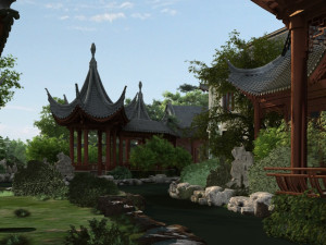 garden 3D Модель