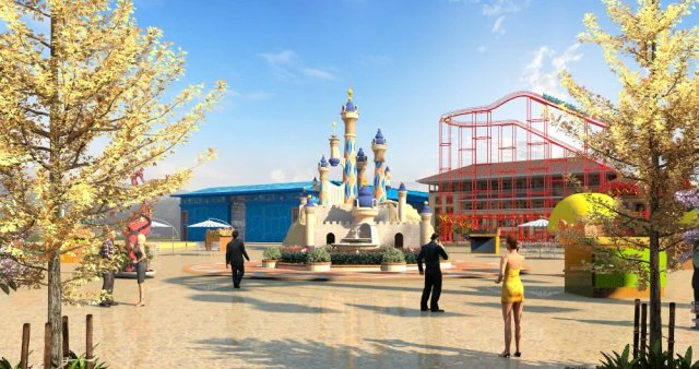 एम्यूज़मेंट पार्क 3D मॉडल .c4d .max .obj .3ds .fbx .stl .blend 