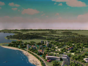 amusement park 3D Model