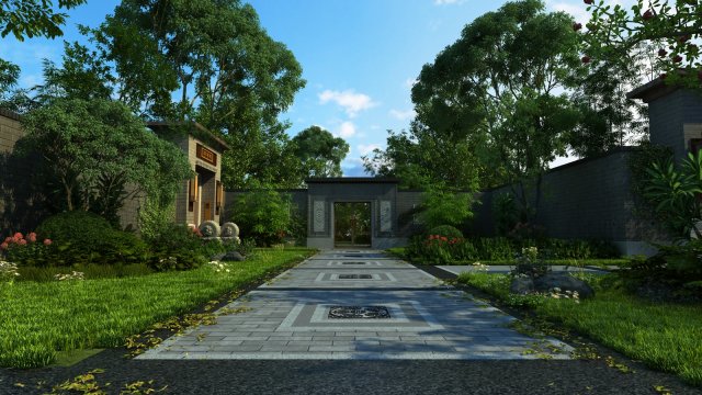ancient construction Modèle 3D .c4d .max .obj .3ds .fbx .stl .blend 
