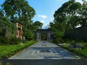 ancient construction 3Dモデル