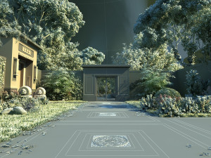 ancient construction Modèle 3D