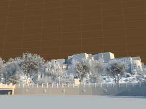 tibet potala palace 3D 模型