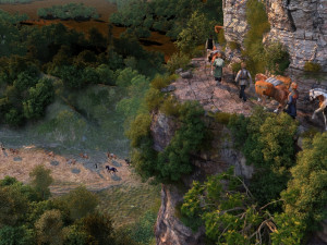 tea-horse road Modelo 3D