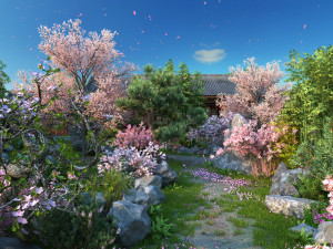garden Modelo 3D