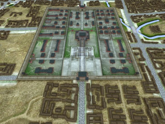 ancient royal palace 3D Model .c4d .max .obj .3ds .fbx .stl .blend 