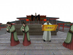 ancient royal palace 3D Model