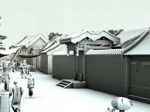 ancient city 3D Model