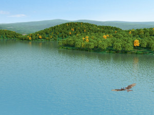 lake Modèle 3D