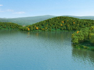 lake Modelo 3D