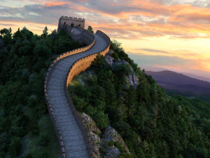 grande muraglia Modello 3D