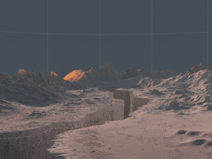 ground crack 3D Model