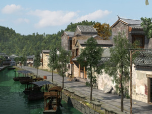 ancient city Modèle 3D