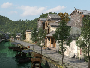 ancient city Modèle 3D