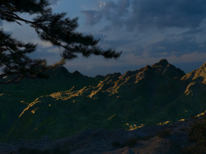 mountain 3D Model