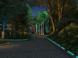 resort 3D Model