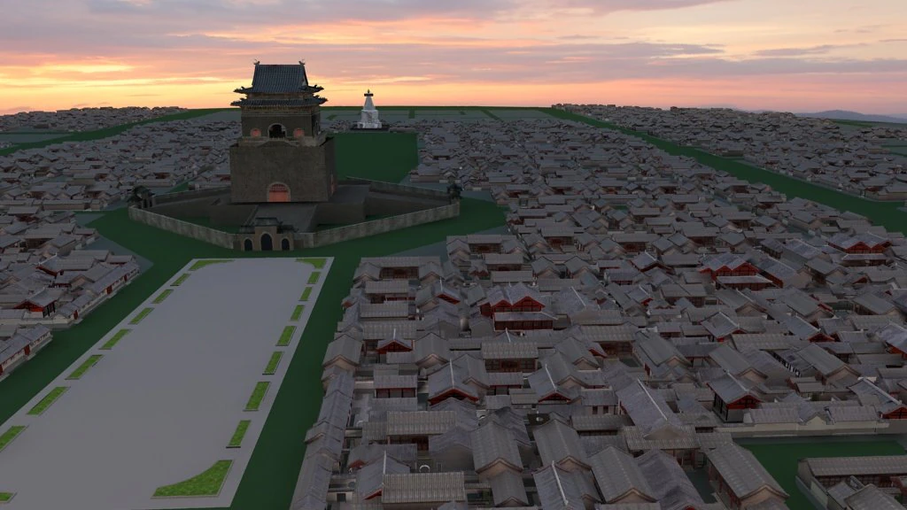 clock tower 3D Model .c4d .max .obj .3ds .fbx .stl .blend