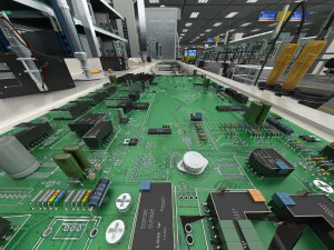 circuit board 3D Model