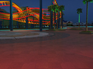 stunt theater Modèle 3D