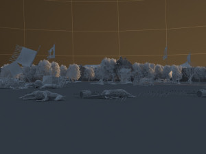 ancient palace 3D Model