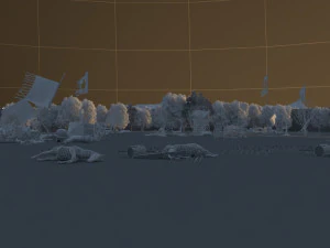 ancient palace 3D Model