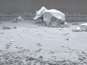 wild boar Model 3D