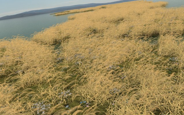 autumn reeds Modèle 3D .c4d .max .obj .3ds .fbx .stl .blend 