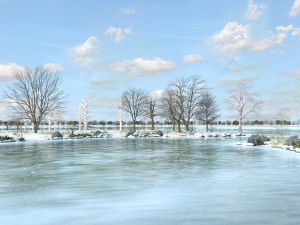 winter Modello 3D