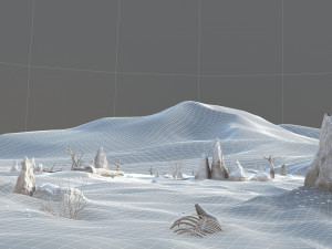 desert 3D 模型