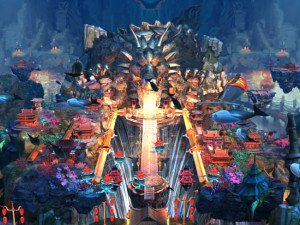 undersea palace 3D Model