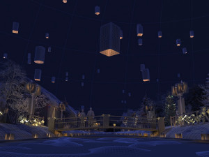 kongming lantern Modèle 3D