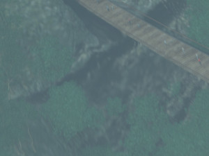 suspension bridge 3D Model