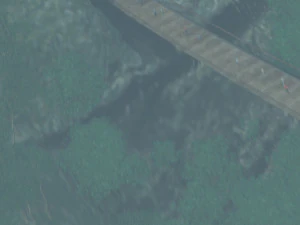 ponte suspensa Modelo 3D