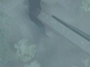 ponte suspensa Modelo 3D