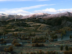 wind power station 3Dモデル